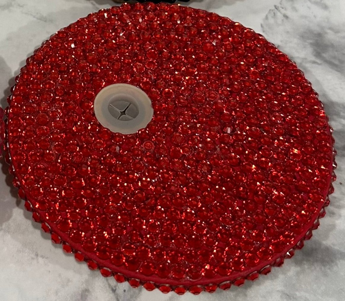 Rhinestone Replacement lid for 16oz glass coffee mug