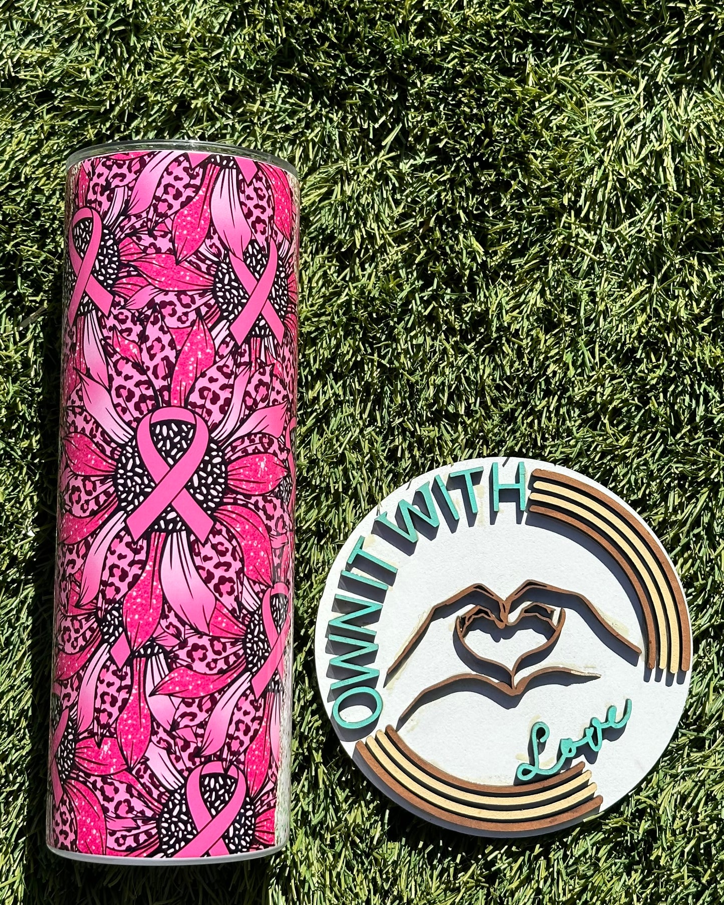 Pink Awareness 20oz Tumbler