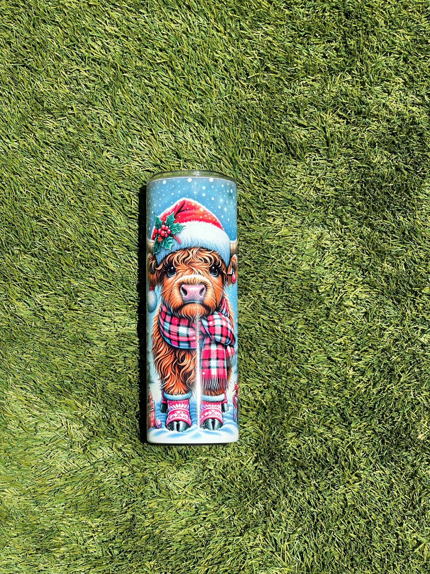 Holiday Moo 20oz tumbler