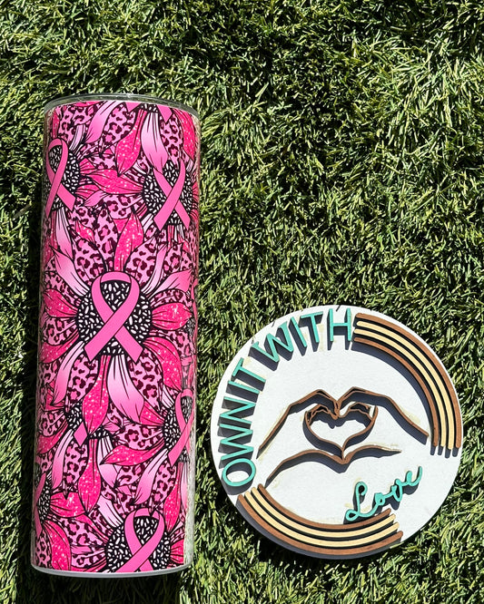 Pink Awareness 20oz Tumbler