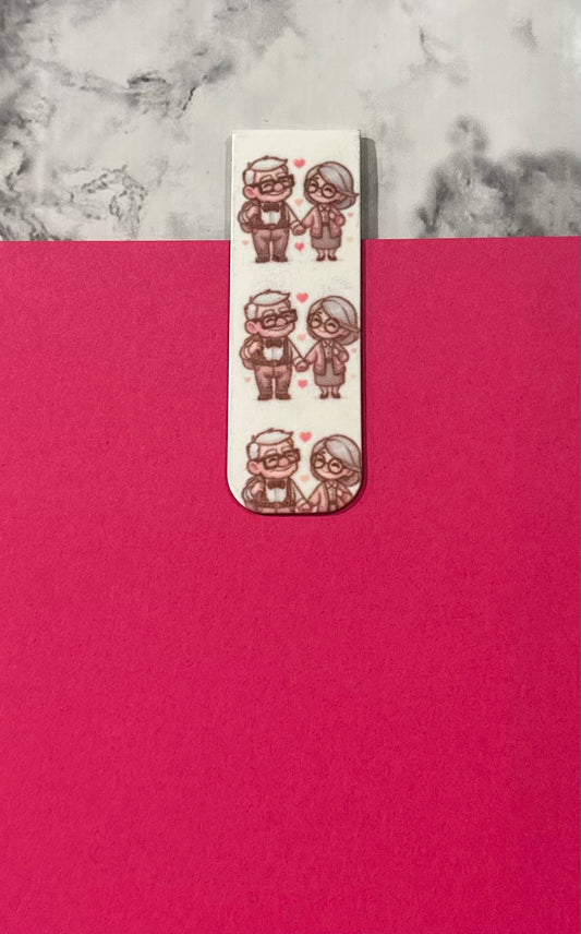 Up bookmark magnet